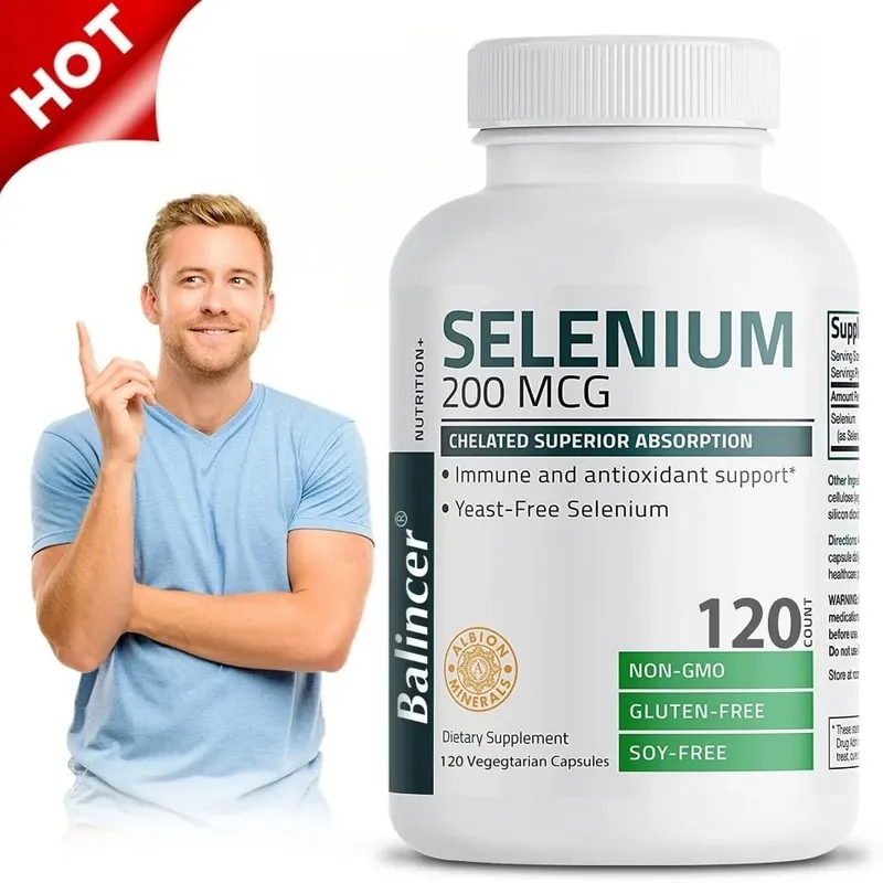Selenium - Natural Antioxidant Supplement That Helps Strengthen The Immune System and Maintain Heart Health — image 1