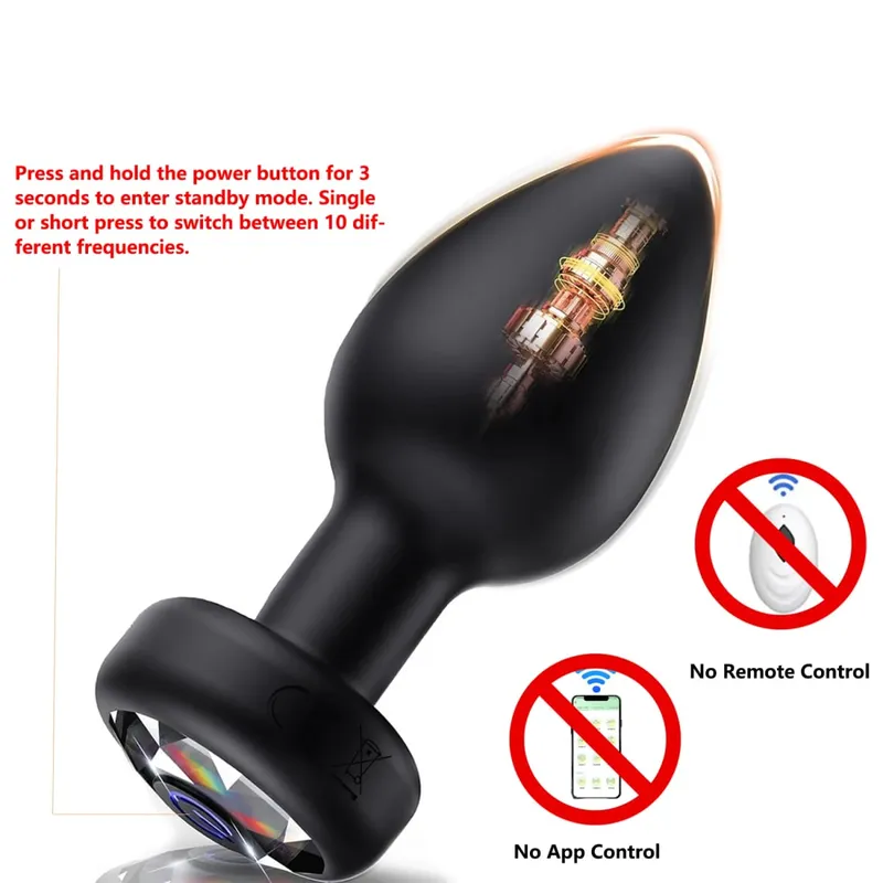 APP Bluetooth Anal Plug Vibrator Sex Toy For Women Remote Control Vibrating Butt Plug Adult Vagina Masturbator Prostate Massager