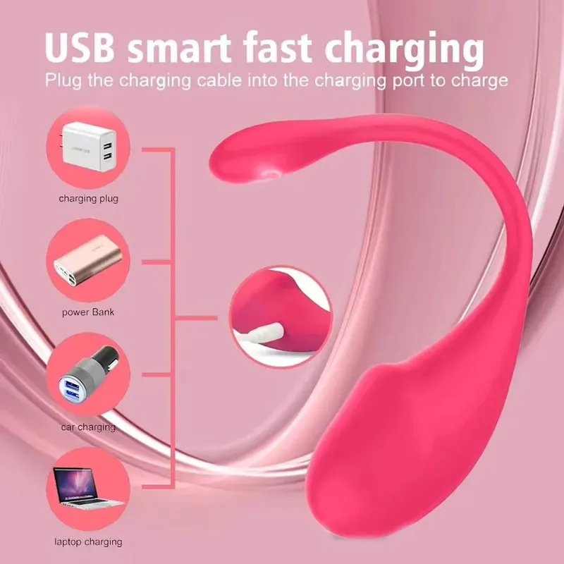 Wireless Bluetooth G Spot Vibrator Anal Vaginal Clit Stimulator Wear Panties Vibrating Egg Dildo Masturbator Sex Toys for Women — image 5