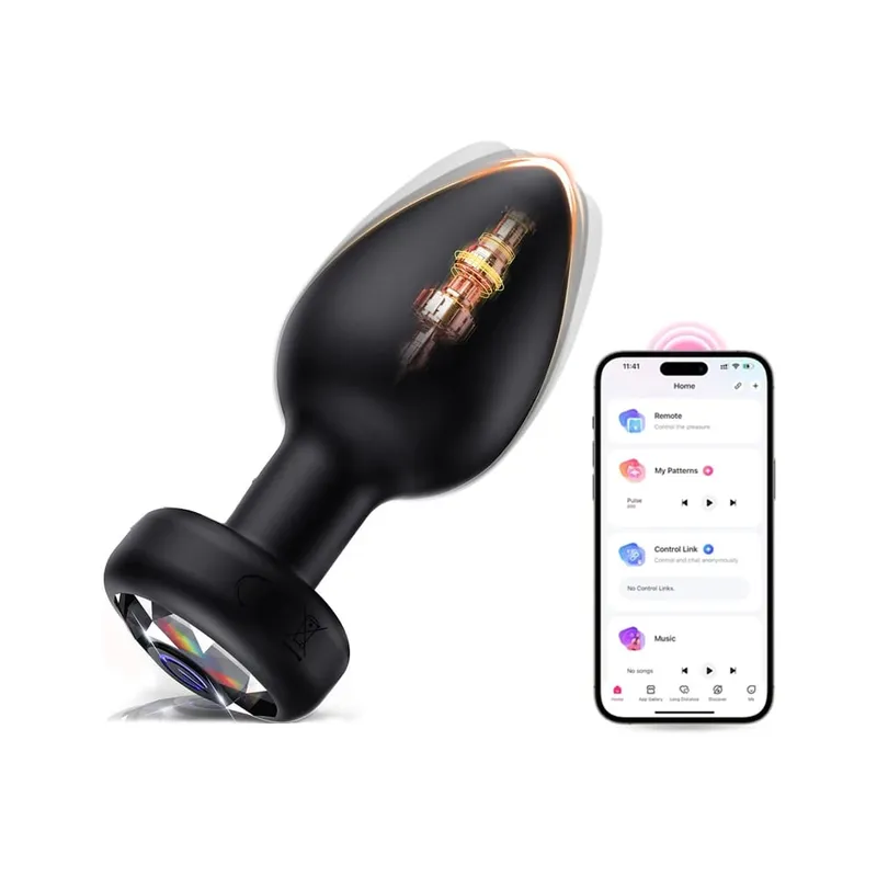 APP Bluetooth Anal Plug Vibrator Sex Toy For Women Remote Control Vibrating Butt Plug Adult Vagina Masturbator Prostate Massager