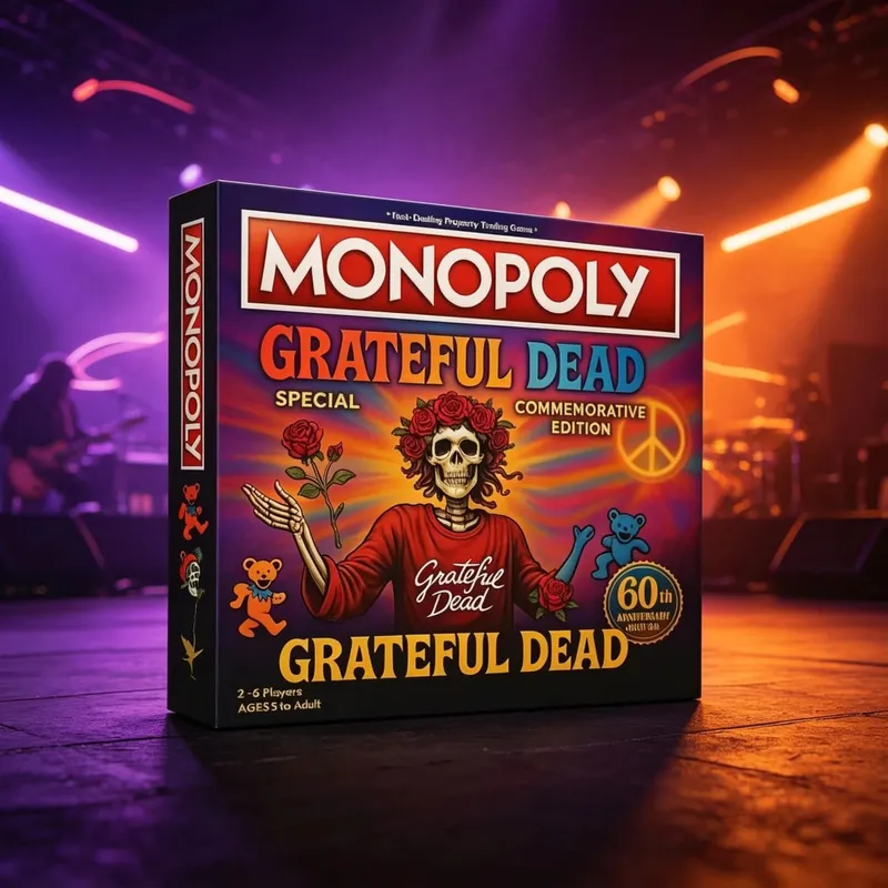 Ozzy Osbourne Monopoly Board Game Back To The Beginning Limited Collectible Dark Rock Band Tabletop Game Holiday Gift For Adults — image 3