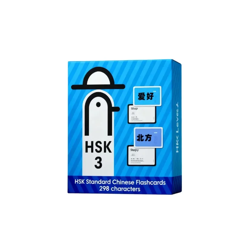 HSK 1 2 3 4 Flashcards Chinese Vocabulary Cards English Bilingual Learning Study Cards Mandarin Chinese Language Beginner to Int