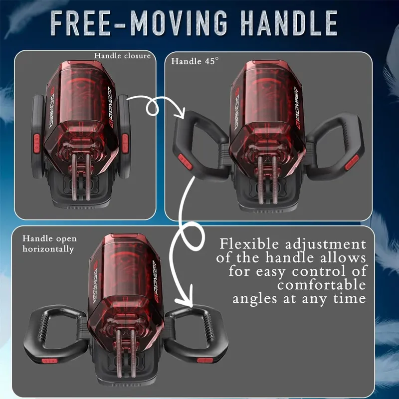 Upgraded Automatic Male Masturbator 7 Modes Suction Vibration Thrusting Portable Handle Pocket Pussy Stroker Blowjob Sex Toys