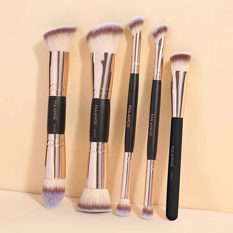 5pcs Makeup Brush Set Foundation Blush Concealer Eyeshadow Brushes Multi-Purpose Makeup Brush Kit Professional Brushes