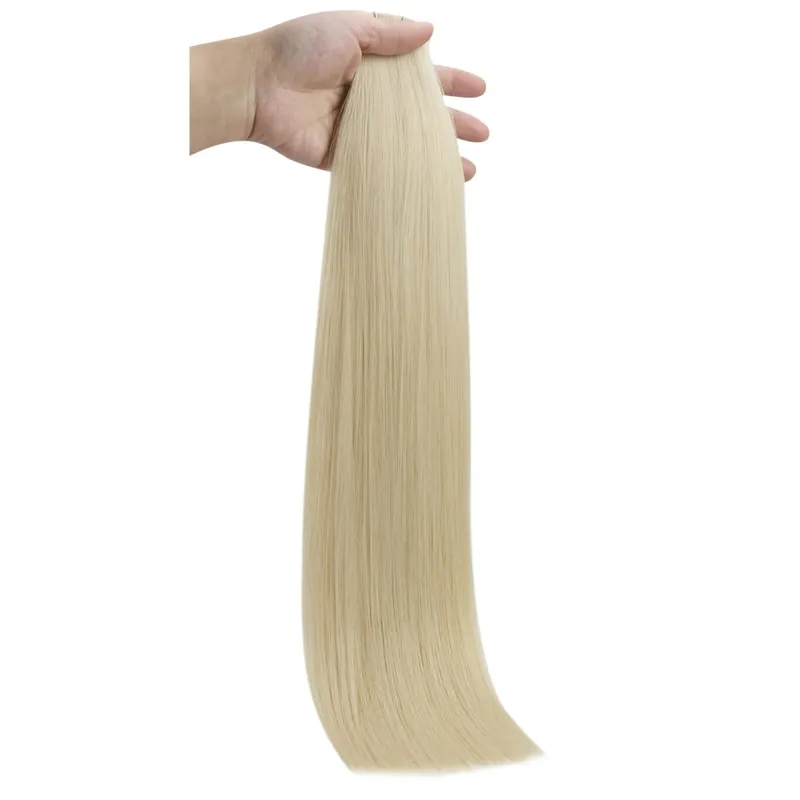 Moresoo Tape in Human Hair Extensions 20PCS&40PCS 100% Natural Straight Remy Brazilian Hair Tape in Extensions for Beauty
