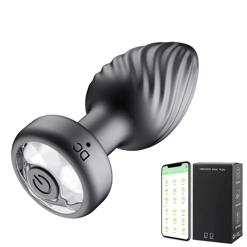 Drahtlose Bluetooth Anal Plug Vibrator Weibliche Vagina Stimulator APP Fernbedienung Butt Plug Massage Erwachsene Sex Spielzeug für Mann Frauen