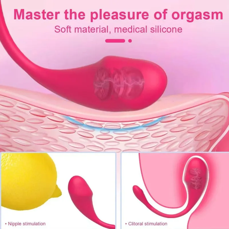 Wireless Bluetooth G Spot Vibrator Anal Vaginal Clit Stimulator Wear Panties Vibrating Egg Dildo Masturbator Sex Toys for Women — image 3