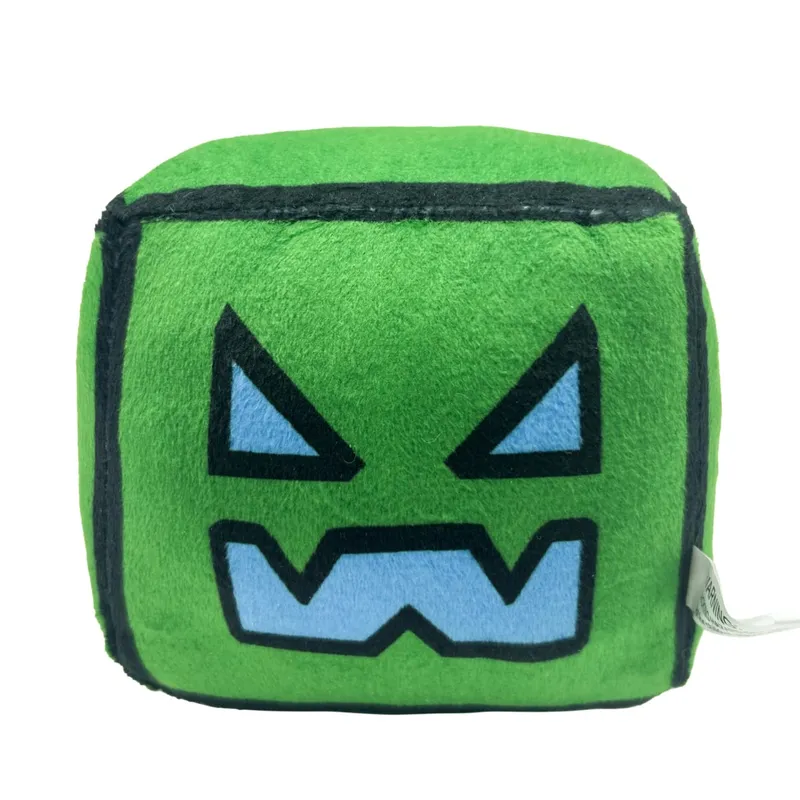 Geometry Plush Toy Cube Volume Wood Stuffed Animal Plushie Doll Toys for Kids and Gaming Fans Children's Day Birthday Gift — image 3