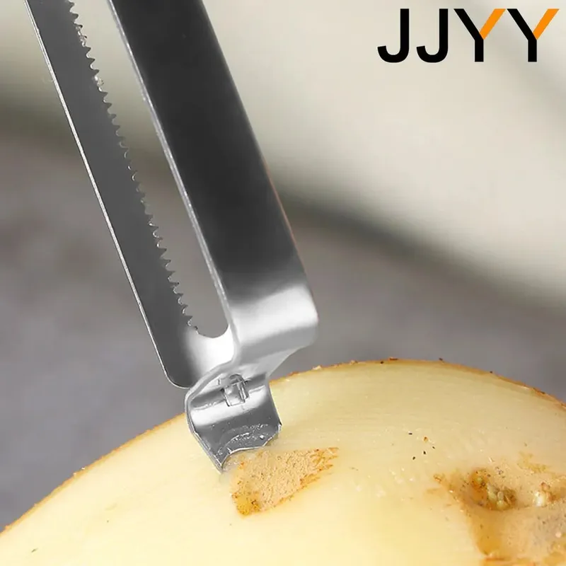 Rallador de zanahoria, pepino, patata de acero inoxidable de alta calidad, cocina, pelador de frutas y verduras multifuncional, rebanador de verduras — image 9
