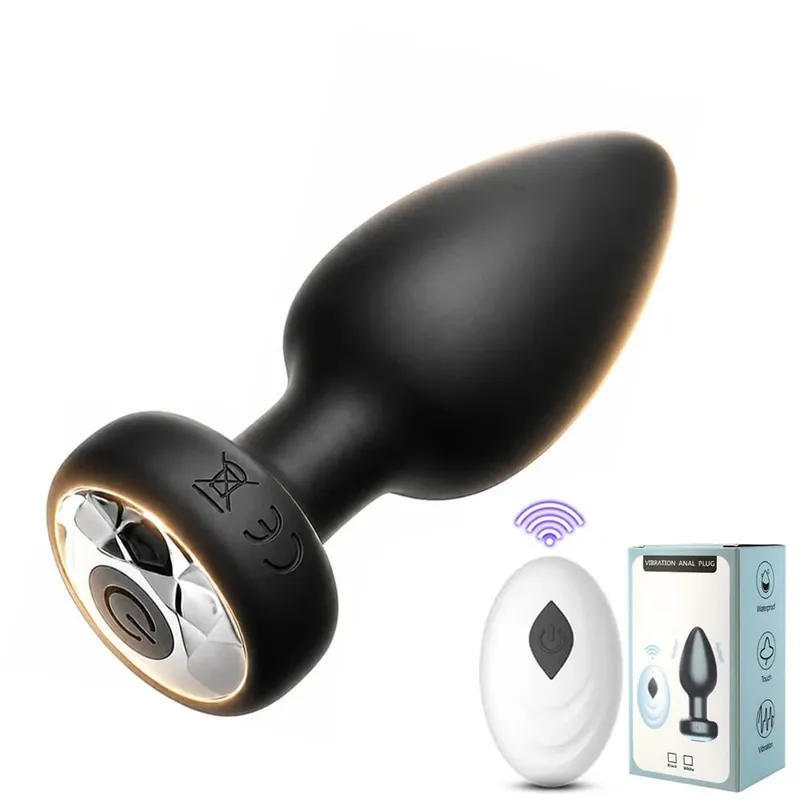 Drahtlose Bluetooth Anal Plug Vibrator Weibliche Vagina Stimulator APP Fernbedienung Butt Plug Massage Erwachsene Sex Spielzeug für Mann Frauen