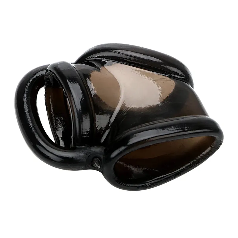 แหวน Cock อวัยวะเพศชาย Stretcher Chastity CAGE เพศของเล่นสำหรับผู้ชาย Medical DELAY Ejaculation Strapon ชาย Masturbator เครื่อง