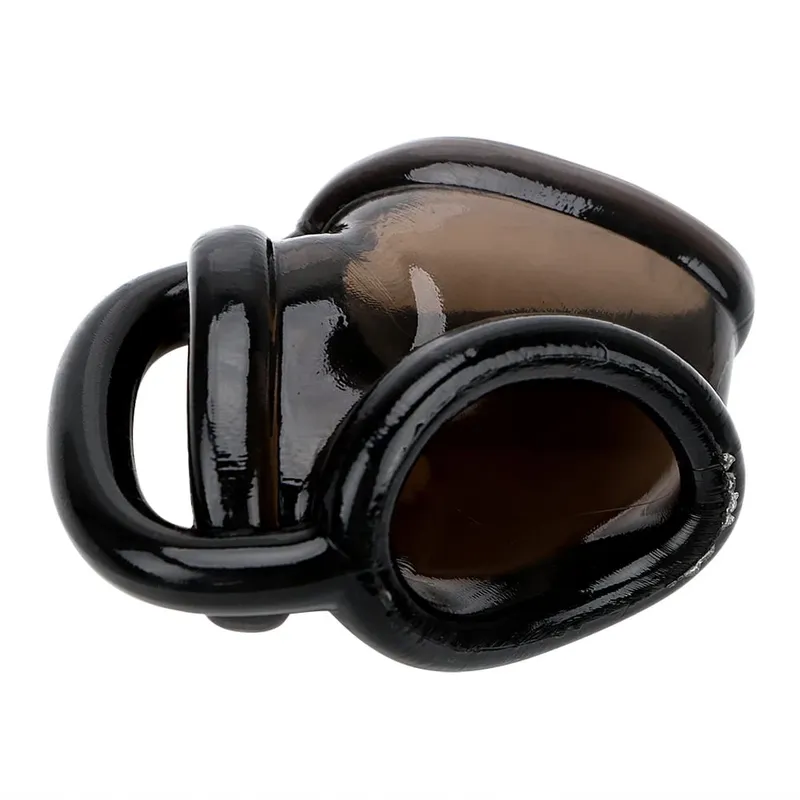 แหวน Cock อวัยวะเพศชาย Stretcher Chastity CAGE เพศของเล่นสำหรับผู้ชาย Medical DELAY Ejaculation Strapon ชาย Masturbator เครื่อง