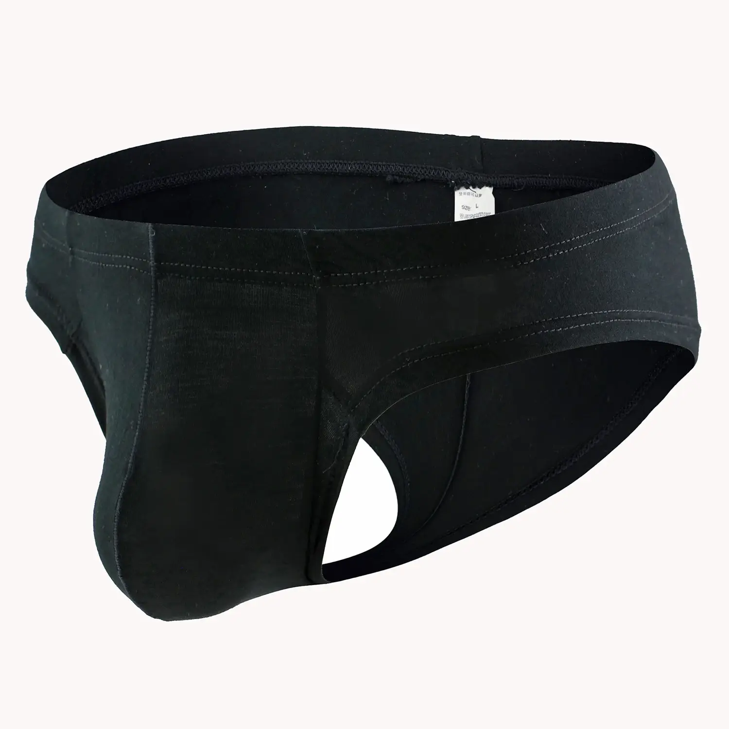 복서 망 속옷 남자 솔리드 복서 팬티 Cueca Masculina 섹시한 모달 복서 트렁크 남자 U 파우치 속옷 게이 속옷 — image 9