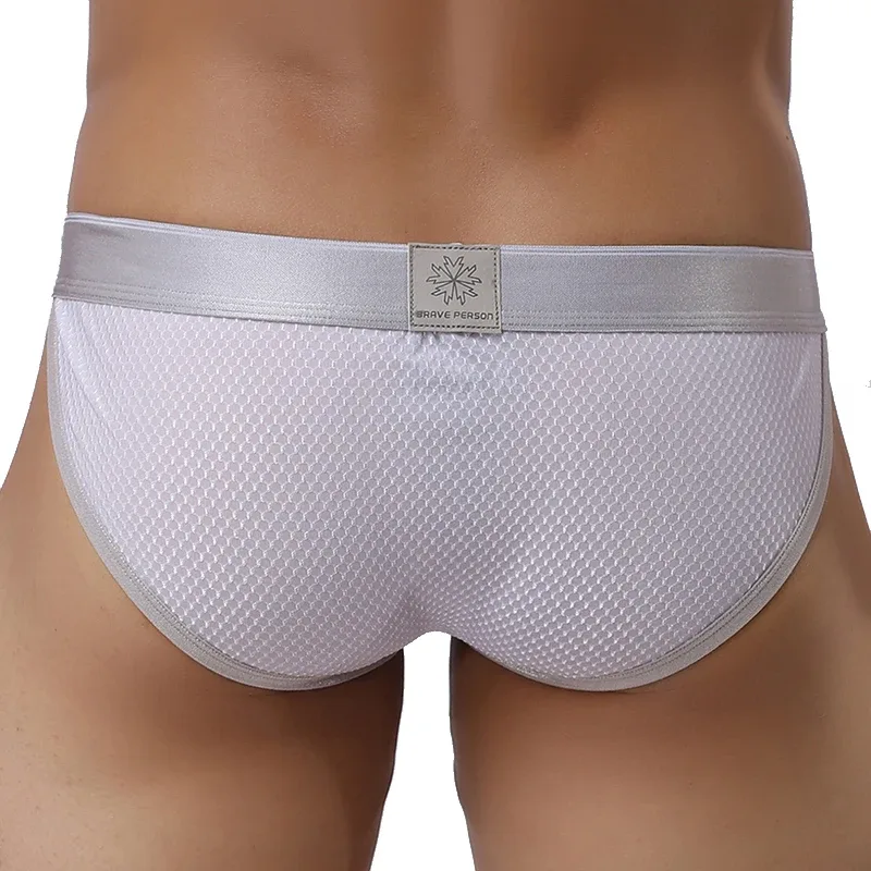 Sexy Men Underwear Briefs Breathable Underpants U Convex Pouch Low Waist Male Panties 3256810390531024 — image 11