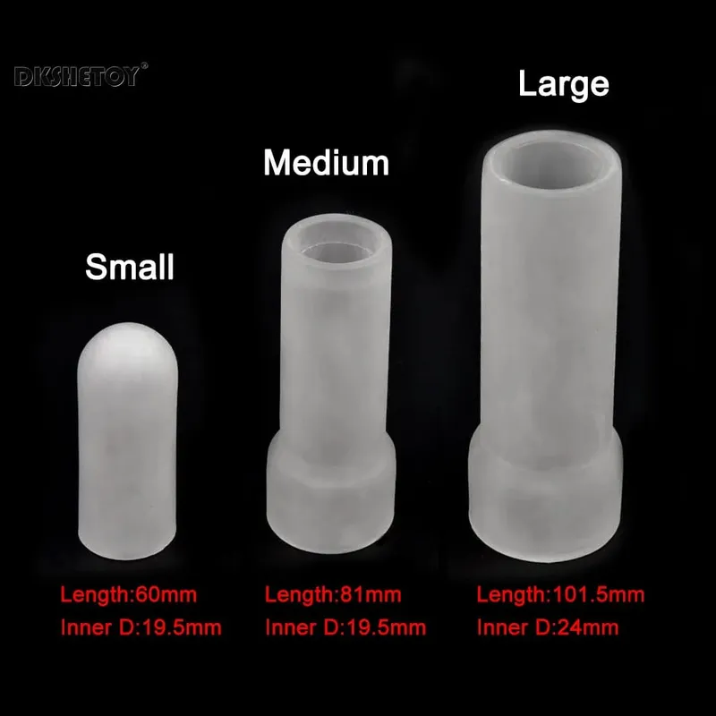 S/M/L Silicone Glans Protector Cap Szexjátékok Nemi szervek ujjú farka megnagyobbító nyújtó ujjú péniszhez felnőtt kellékek — image 4