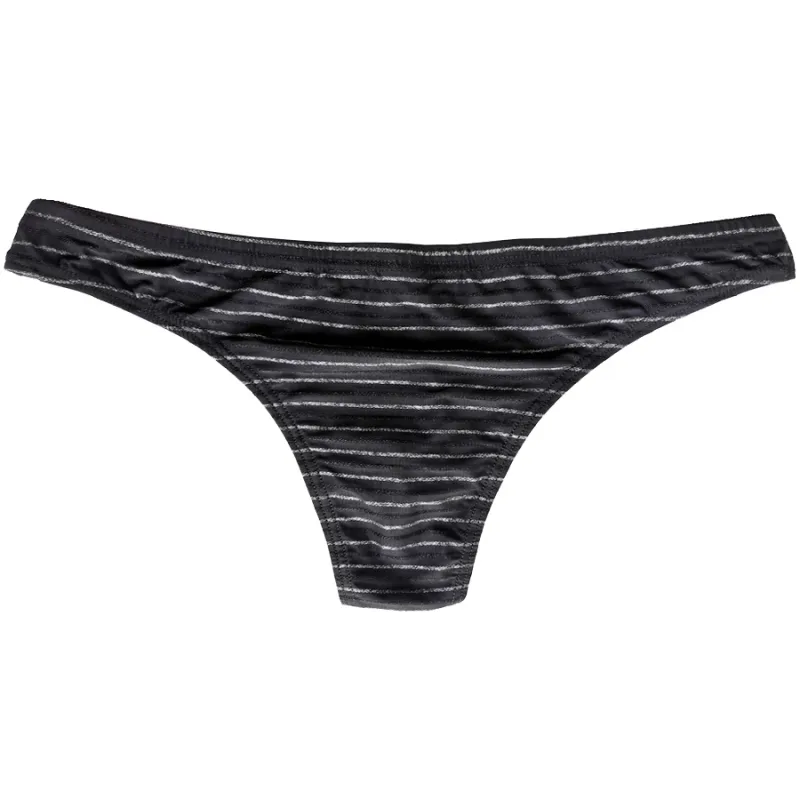 5 Men Sexy Briefs Stripe Bikini Breathable Soft Underwear Cucea Underpants Man Comfortable Gay Pants Cueca Male Panties C903-1 — image 8