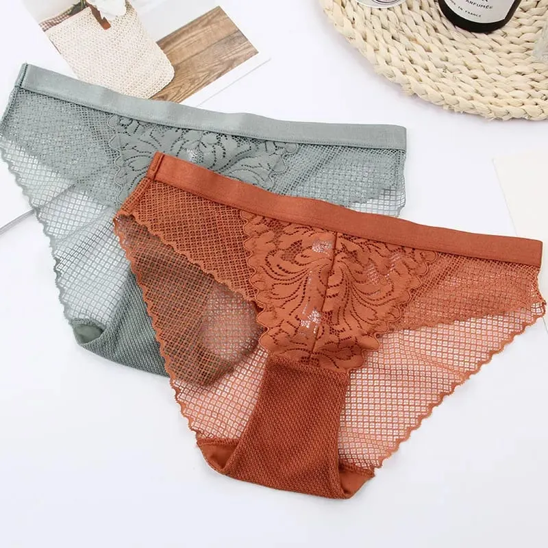 Conjunto de roupa íntima feminina sem fio, copo de algodão sem fio, copo macio, bralette triangular e calcinha transparente, lingerie — image 4
