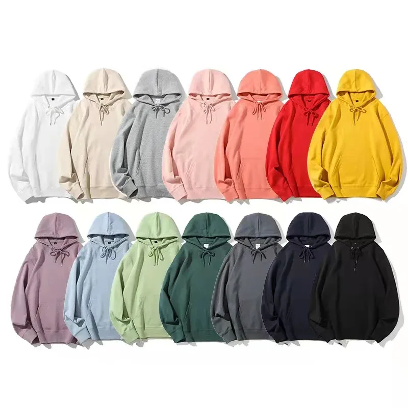 Sweat à capuche très fin pour hommes, grande taille, sweat-shirt basique, décontracté, ample, chemises de Sport, solides, hauts pour hommes, nouvelle collection printemps été — image 2