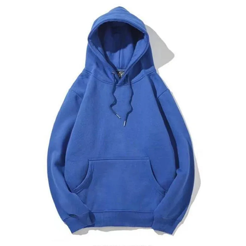 Sweat à capuche très fin pour hommes, grande taille, sweat-shirt basique, décontracté, ample, chemises de Sport, solides, hauts pour hommes, nouvelle collection printemps été — image 9
