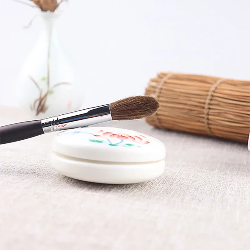 Professional Handmade Make Up Brush G040 Small Tapered Highlighter Brush Soft Red Squirrel Hair Makeup Brushes