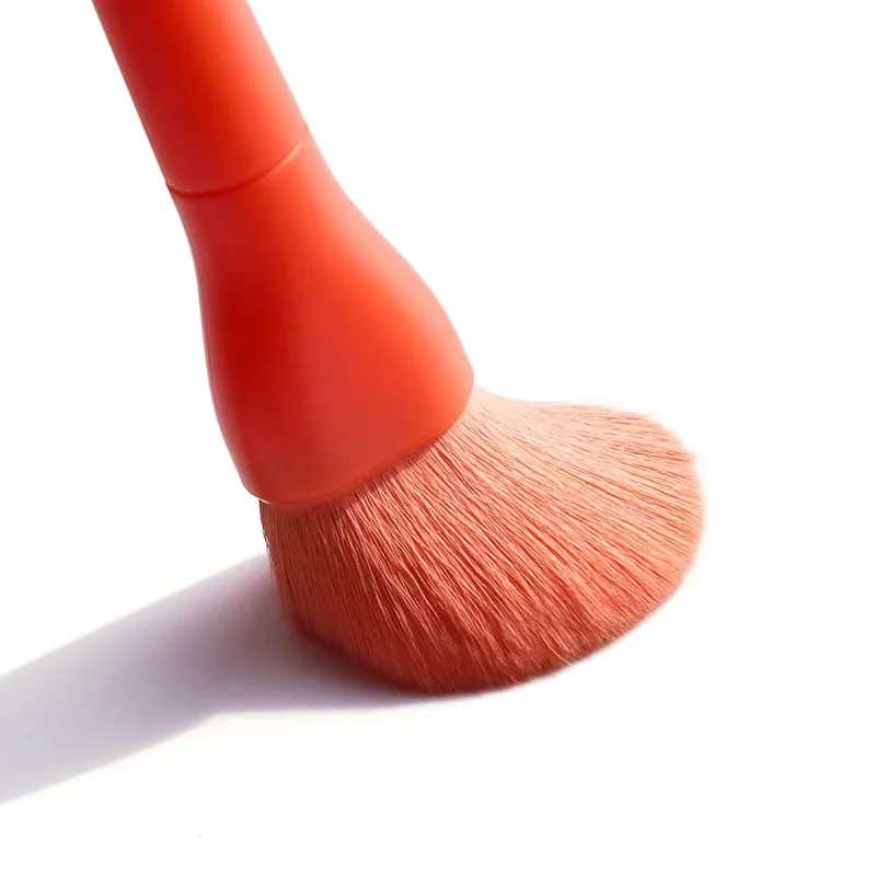 Sada štětců na make-up 10ks oranžová/růžová/modrá/zelená oční stíny štětec na make-up štětec na make-up Natural hair Foundation Powder Blusher