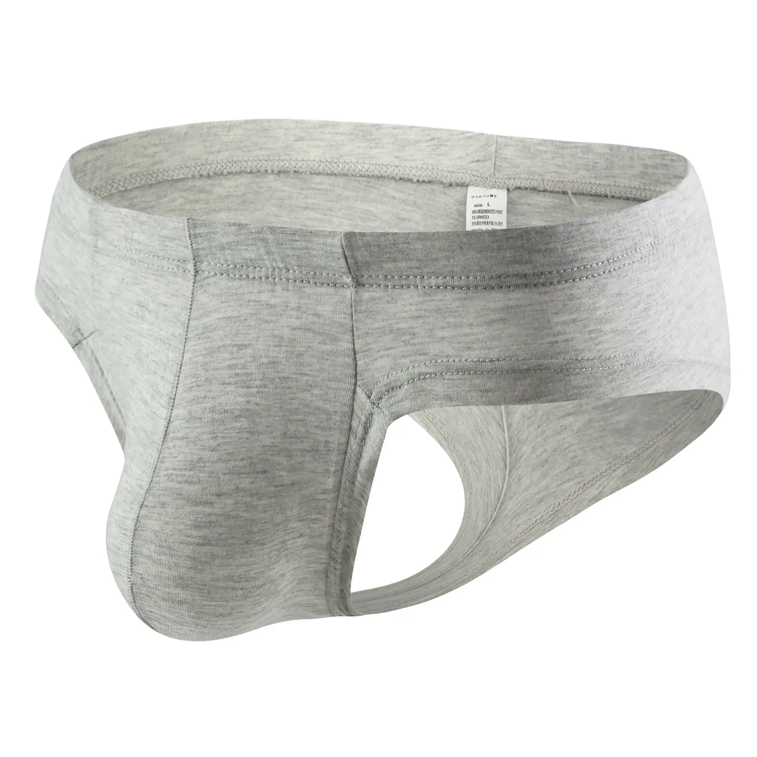복서 망 속옷 남자 솔리드 복서 팬티 Cueca Masculina 섹시한 모달 복서 트렁크 남자 U 파우치 속옷 게이 속옷 — image 6