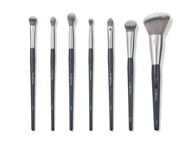 5/7pcs/set Bevel Blush Makeup Brushes Eye Make UP Brush Concealer Lid Crease Shader Blender Shimmer 506 Contoured Foundation