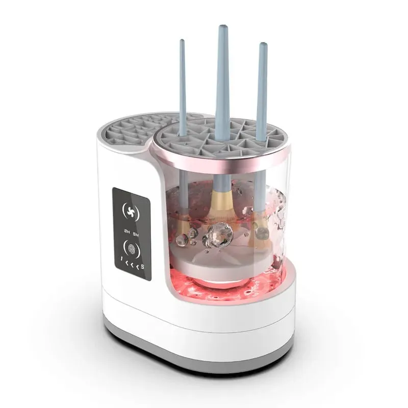 Portable Electric Makeup Brush Washing Machine Touch Timing Panel Fast Clean Air Dry Fit Brushes Desktop Beauty Tool Cleaner