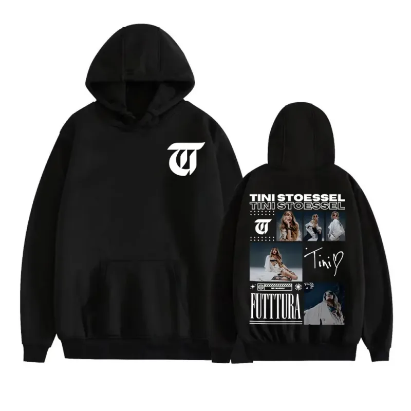 Tini Stoessel Futtura Album Tour 2025 Hoodies Men Women Clothing Fashion Aesthetic Sweatshirts High Quality Fleece Casual Hooded — image 1