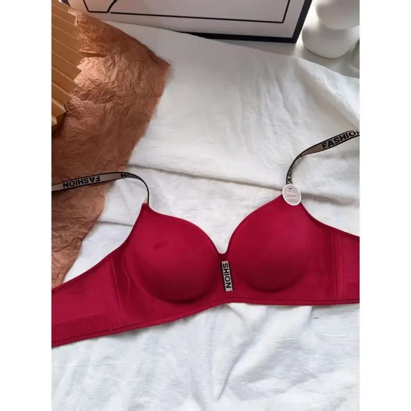Thickened 5CM Seamless Push-Up Bra - Small Breast Gathering Anti-Sagging Soft Flat Chest Special Lingerie No Steel Ring — image 10
