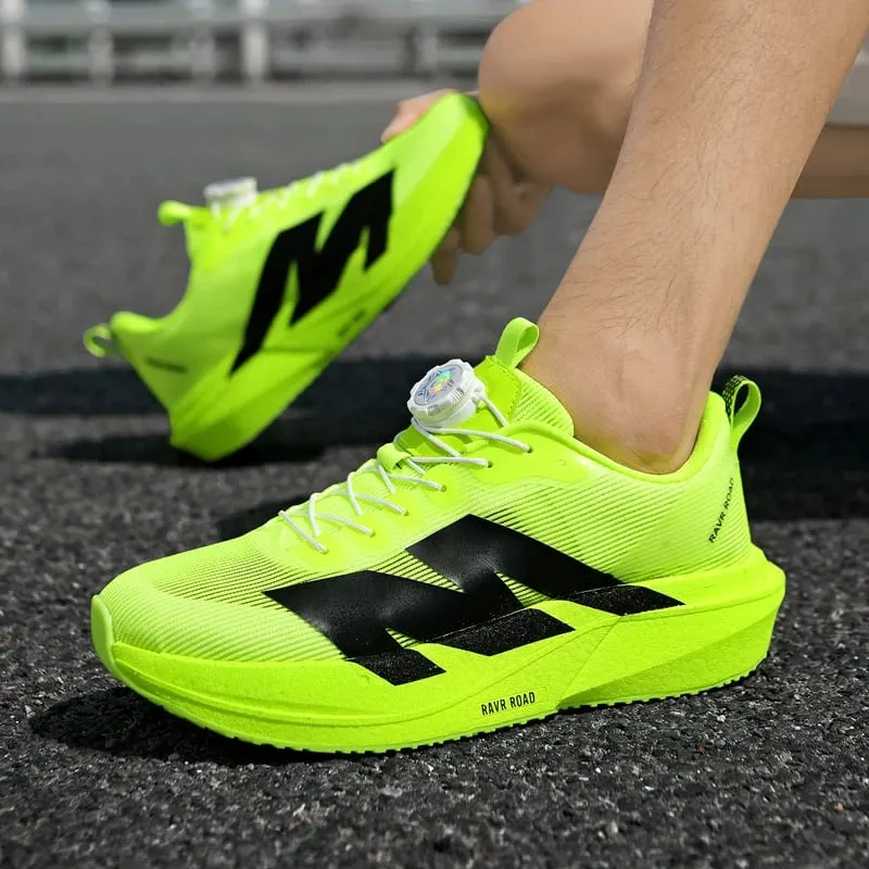 New Men's Carbon Plate Sneakers Outdoor Soft Sole Air Cushion Mesh Sports Running Shoes Light Nonskid Casual Couple Tennis Shoes — image 11
