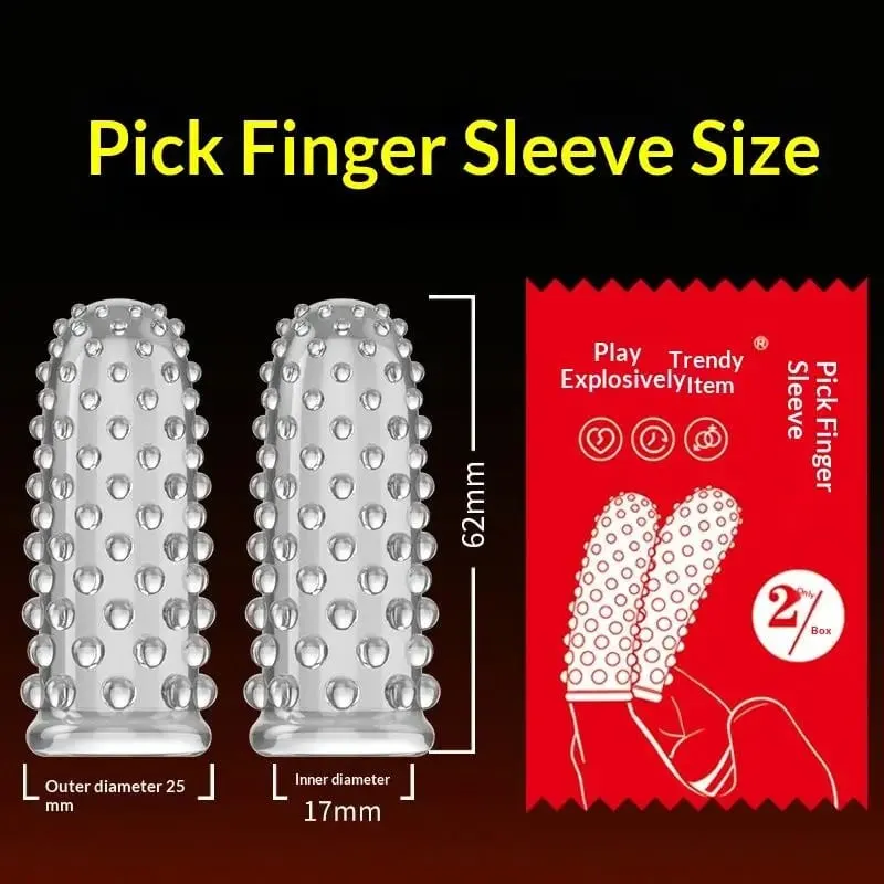 2 Pack TPE แขนไม่มีเครื่องสั่น G Spot Orgasm นวด Clitoris Stimulator Masturbators Anal Sex Toy สำหรับชายหญิงเริ่มต้น — image 5