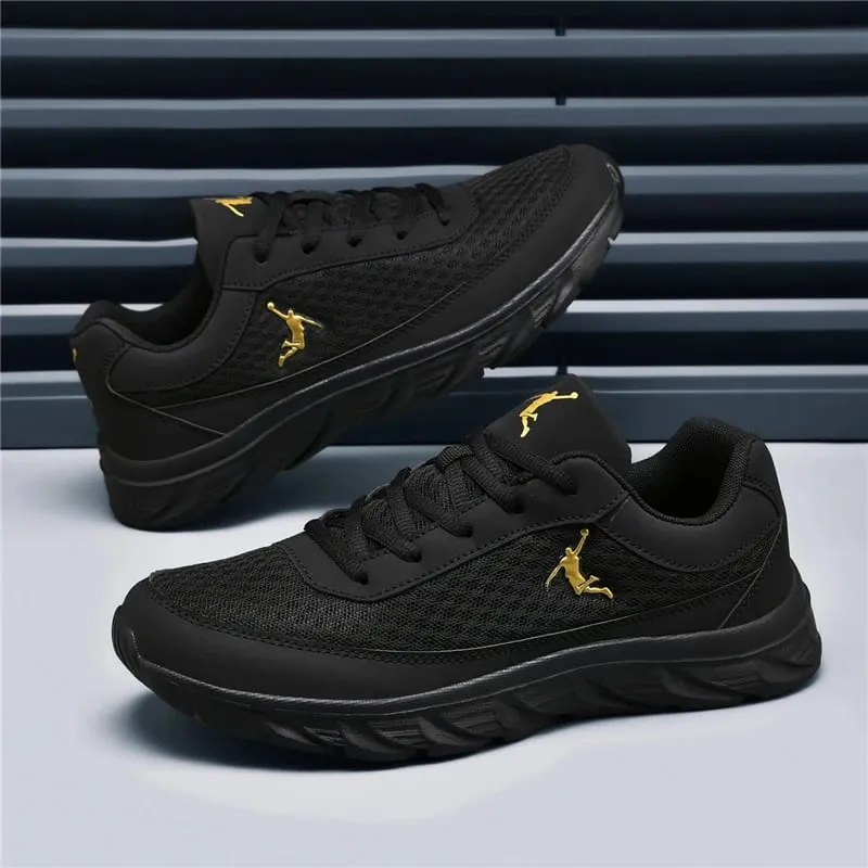 Summer Men's Shoes Breathable Mesh Sneakers Men's Lightweight Mesh Casual Running Shoes Outdoor Hiking Shoes Plus Size 39-47