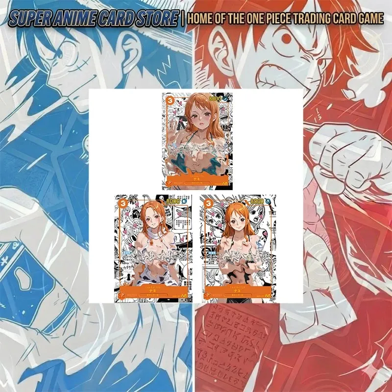 Diy Japanese Anime Opcg One Piece Card Set Yamato Nami Boa Hancock Nico Robin Carrot Perona Shirahoshi Uta Collectible Cards