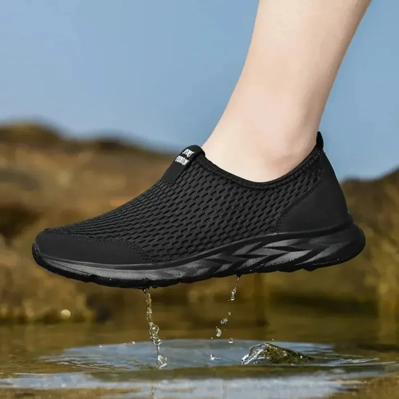 2026 yeni ayakkabı erkek mokasen ayakkabıları hafif yürüyüş nefes yaz rahat rahat ayakkabılar erkek spor ayakkabı Zapatillas Hombre artı — image 2