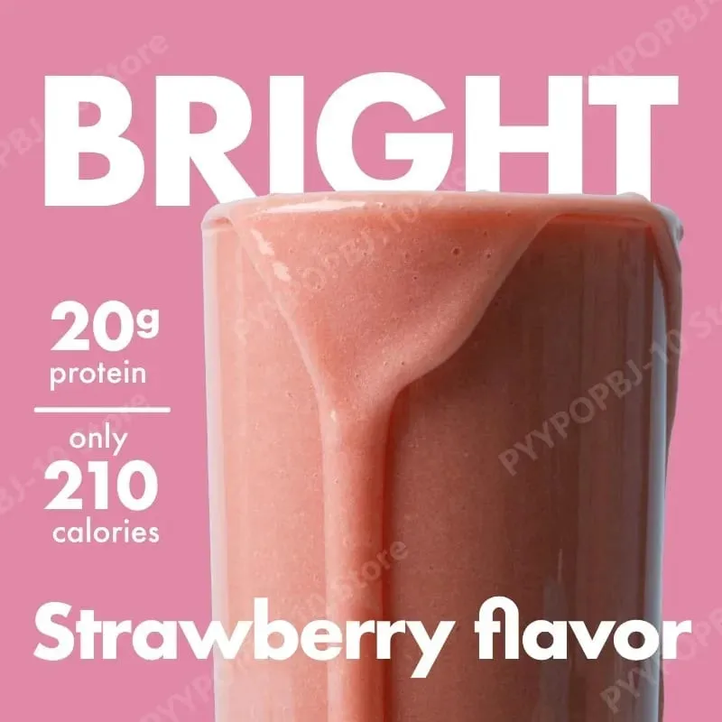 Meal Replacement Milkshake 20G Protein 5G Fiber 21 Vitamins Nutrients Minerals Strawberry Flavor 780g — image 4