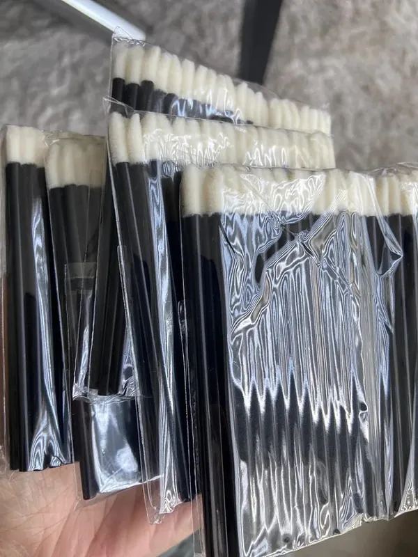 Großhandel 250/500/1000 Stück Lippenpinsel Mascara Wands Applikatoren Reinigung Kosmetik Lippenstift Mikropinsel Make-up-Tools in großen Mengen