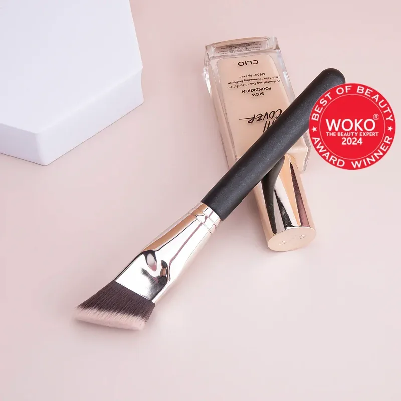 171S Angled Liquid Blush Foundation Brushes Cream Blush Brush Foundation Blending Makeup Brush Foundation Buffing Make Up Tool — image 2