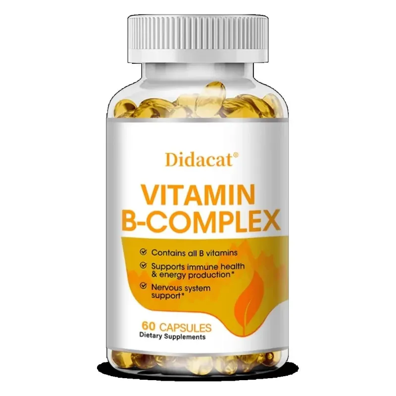 Vitamin B Complex - Contains All B Vitamins Supports Immune Health & Energy Production Nervous System Support — image 8
