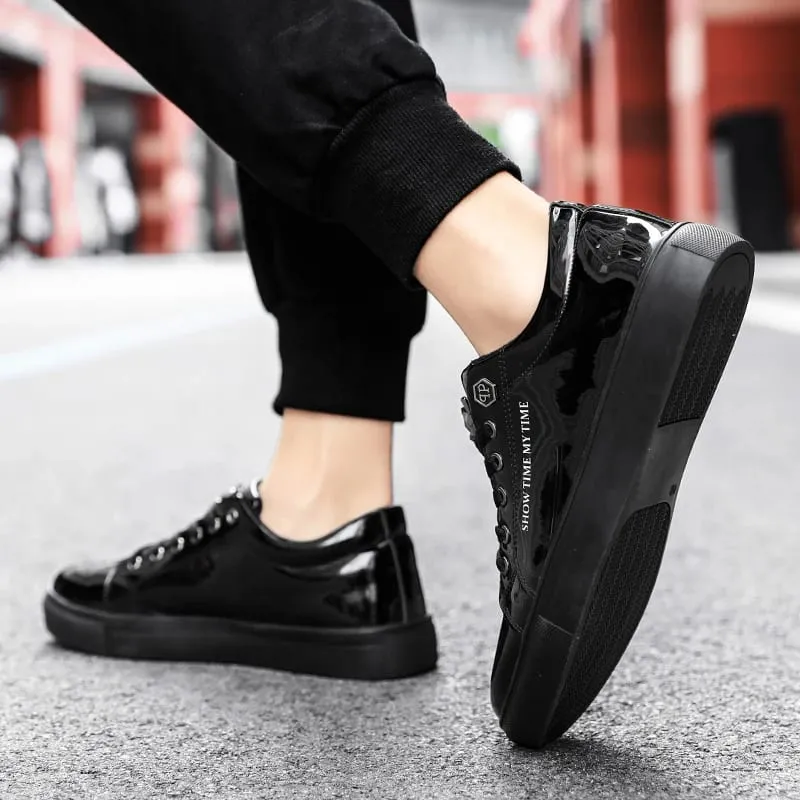 New Autumn Low Cut Fashiona Mens Casual Shoes Wear-resistant Lightweight Support Sports Shoes Versatile Flexible Walking Shoes — image 7