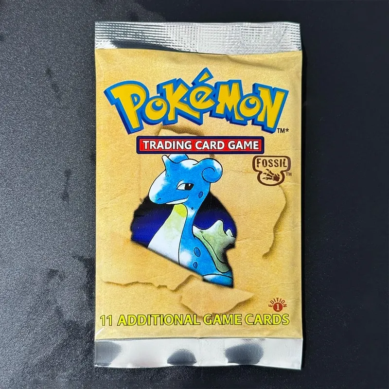 Pokémon Booster Packs Base Fossil Jungle 9 single bags 1 pack/11 Cards and Booster Box 3 1Box/36 Packs models Proxy Game Cards