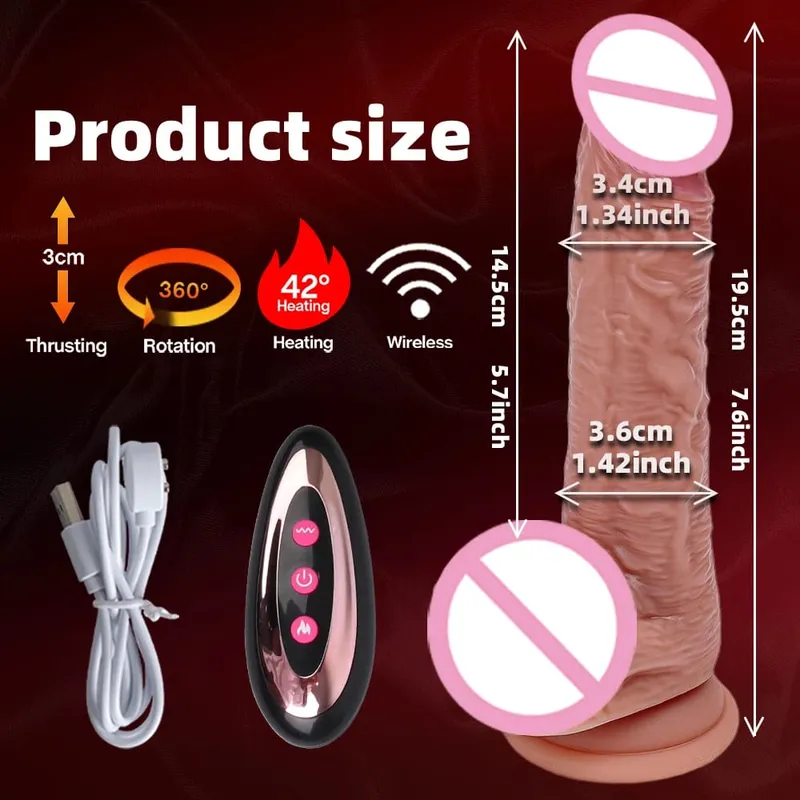 Ultra Realistic Dildo Vibrator Flesh Lifelike Dildo Realistic Skin Texture Thick Liquid Silicone with Powerful Suction Cup Begin
