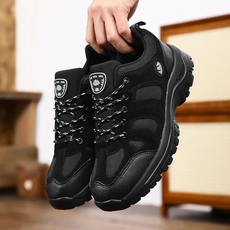 Outdoor Hiking Shoes for Men Anti Slip Wear-resistant Hiking Sneakers 2026 New Comfortable Breathable Durable Camping Mens Shoes