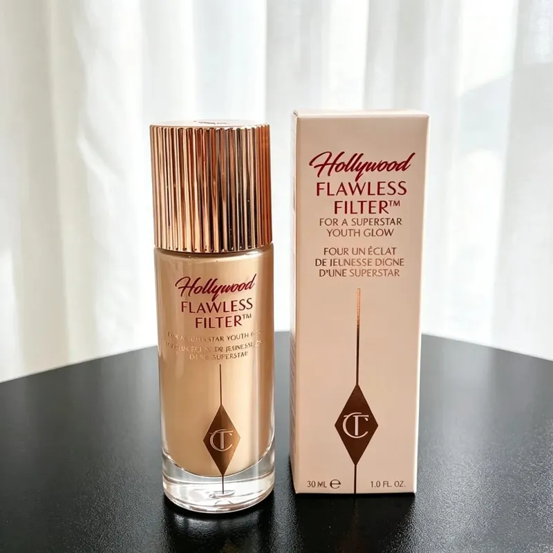 Charlotte Tilbury Lip Stick Liquid Foundation Highlighter Pressed Powder Blush Facial Spot Concealer Foundation Makeup Cosmetics — image 18