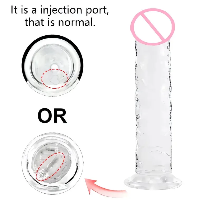 Super Cheap 7 Sizes 5 Colors Realistic Soft Jelly Dildo Suction Cup Adult Sex Toy for Women and Men Vaginal and Anal Masturbator — image 4