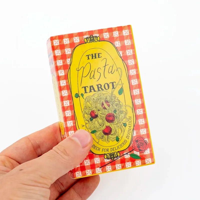 Pasta Tarot 78-Card Deck Board Game 10.3x6cm Delicious Divination Answer Your Questions & Manifest Juiciest Desires — image 3