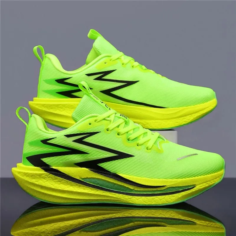 Running Shoes Men Marathon Sports Speciality Carbon Board Breathable Lightweight Women's Comfortable Athletic Stability Sneakers — image 3