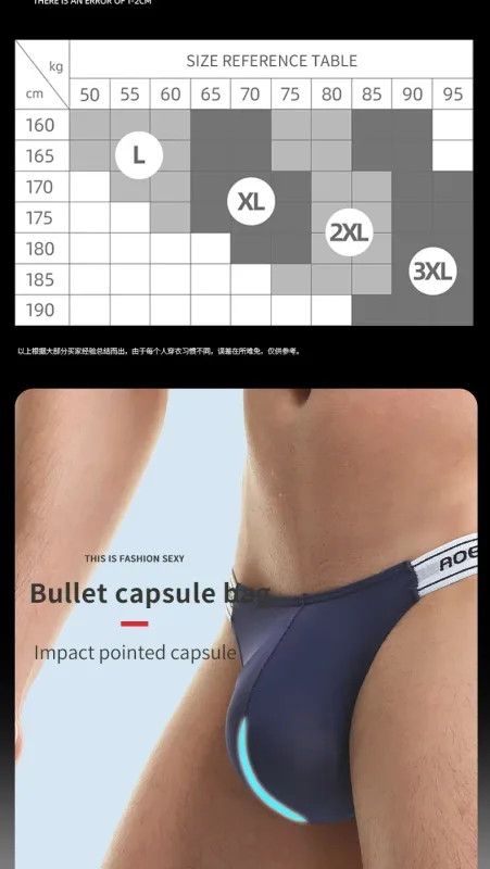 Men's Underwear Solid Color Elastic Tight Sexy Low Waist Ice Silk High Fork Thong Fitness Sports Comfortable Triangle Shorts — image 21