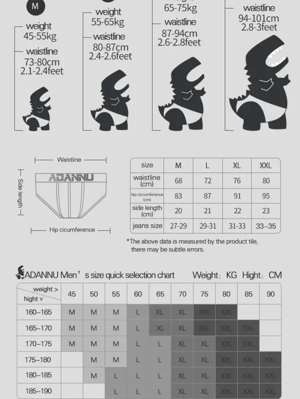 2PCS Pria Bikini Briefs Huruf Besar Cetak Lebar Pinggang Katun Campuran Kain Lembut 3D Kontur Kantong Low Rise Pria pakaian Dalam
