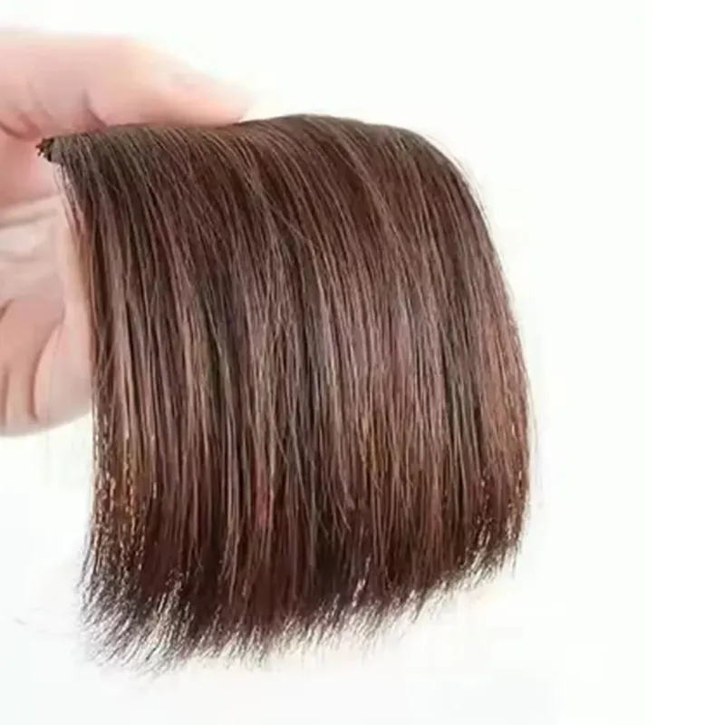 Synthetic Invisable Seamless Hair Pads Clip In Increase Hair Volume Hair Extensions Top Side Cover Hairpiece for Women — image 10